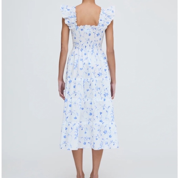 ⭐️Hill House Nap Dress Blue White Floral The Ellie⭐️ - Picture 5 of 8